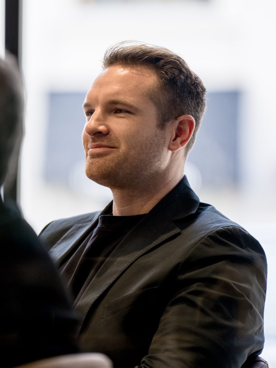 Sam Raines in the office at The Web Guys NZ